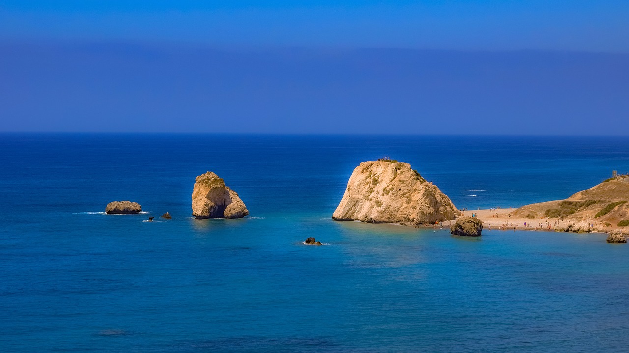 cyprus  petra tou romiou  aphrodite's rock free photo