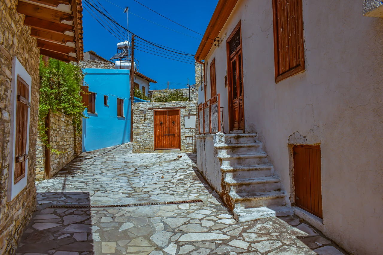 cyprus  kato lefkara  village free photo