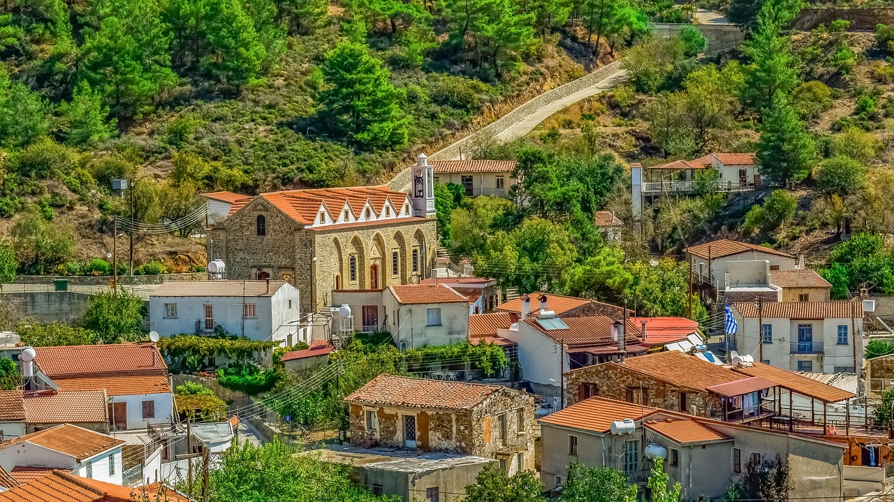 cyprus  vavatsinia  village free photo
