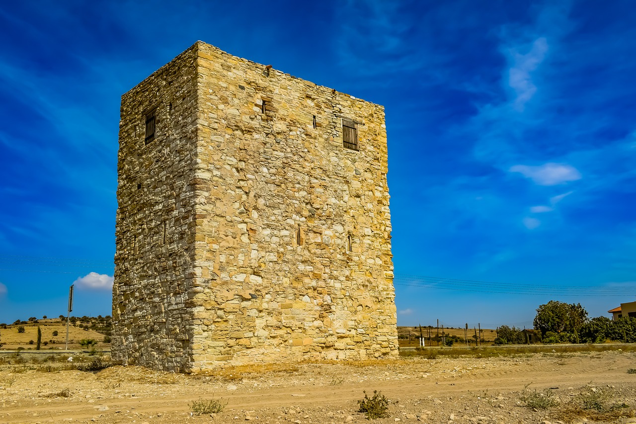 cyprus  alaminos  tower free photo
