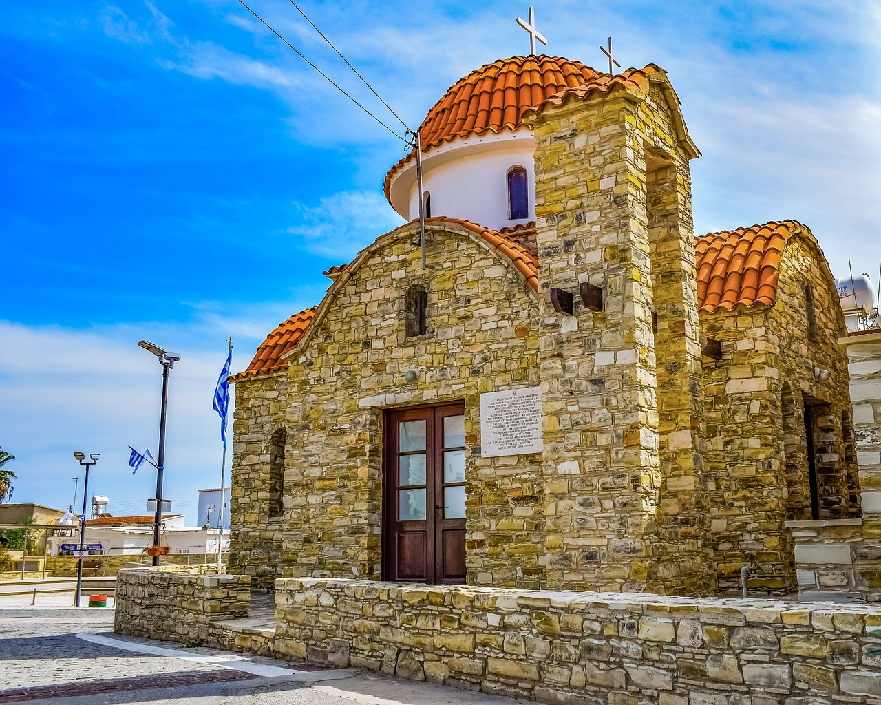 cyprus  anafotida  church free photo