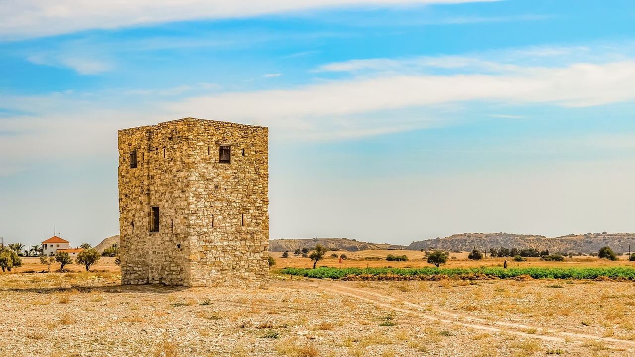 cyprus  alaminos  tower free photo