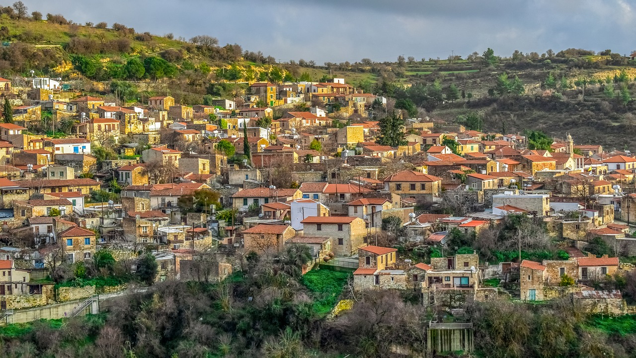 cyprus  arsos  village free photo