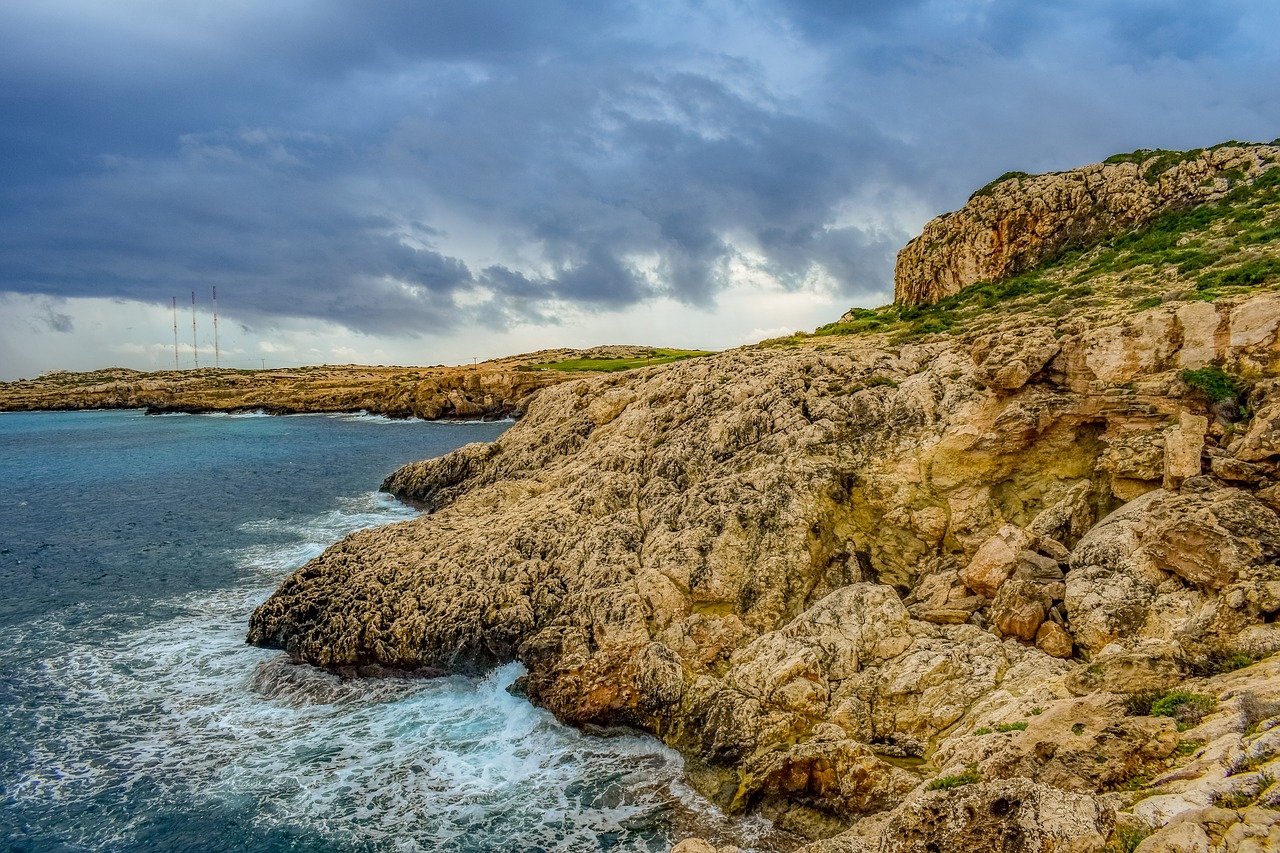 cyprus  cavo greko  landscape free photo