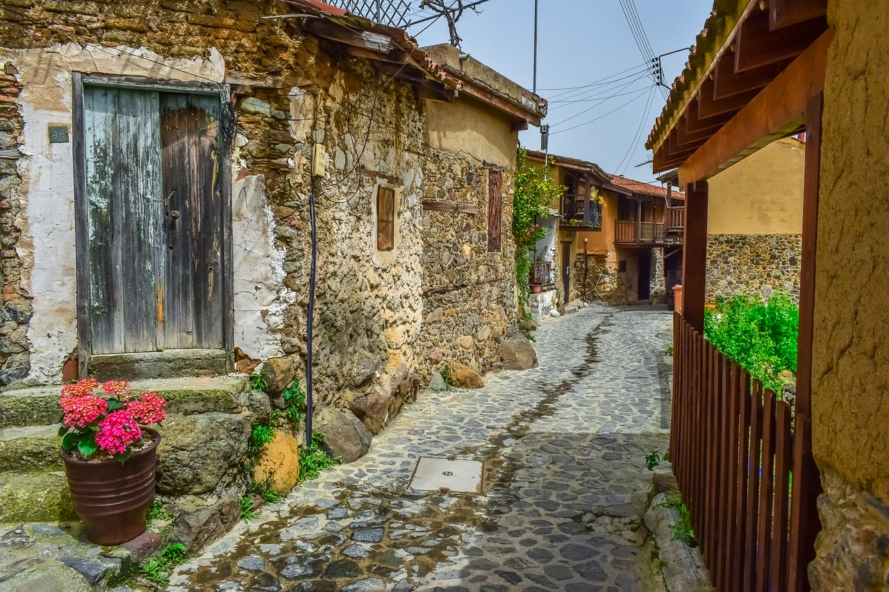 cyprus  kakopetria  village free photo