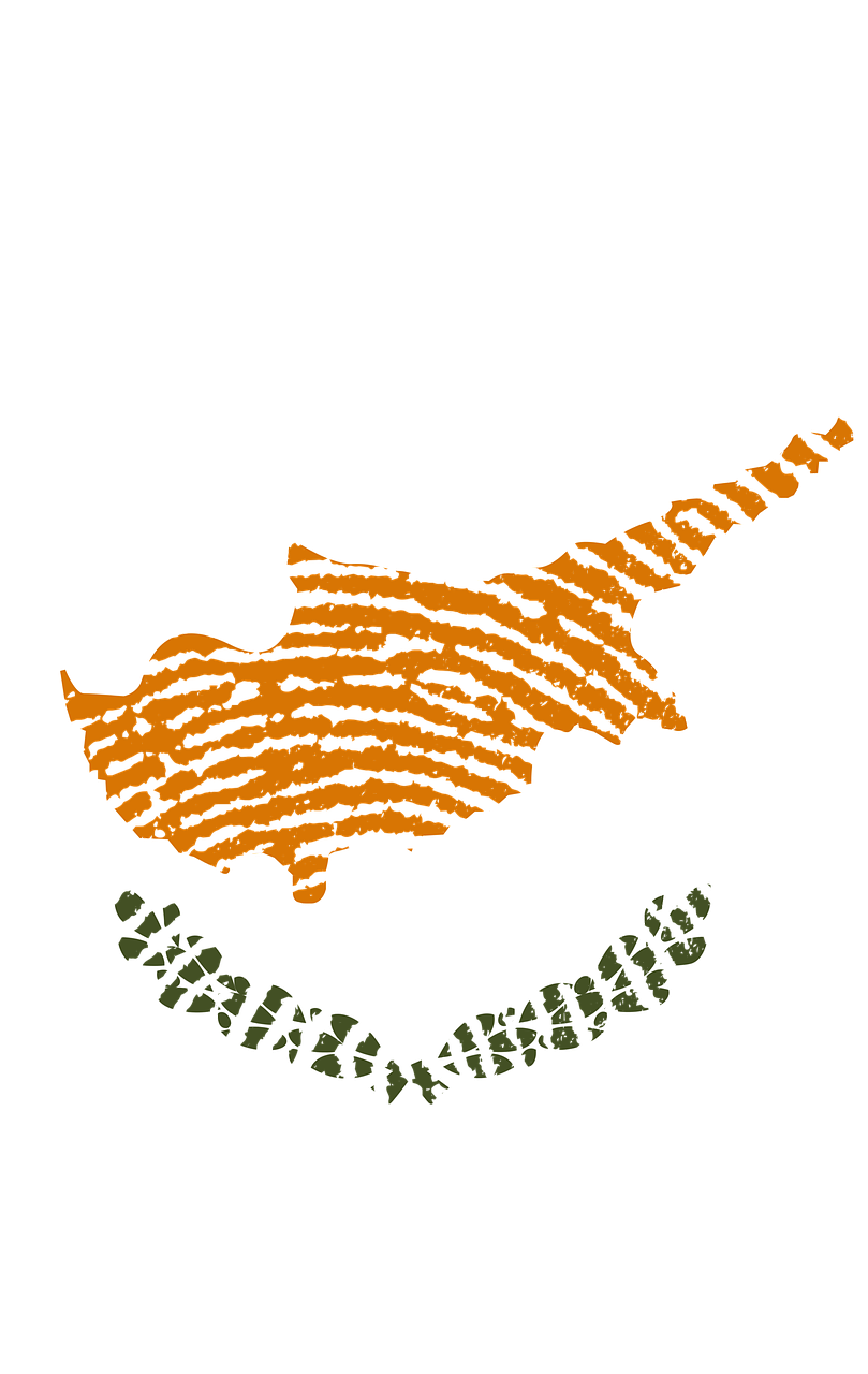 cyprus flag fingerprint free photo