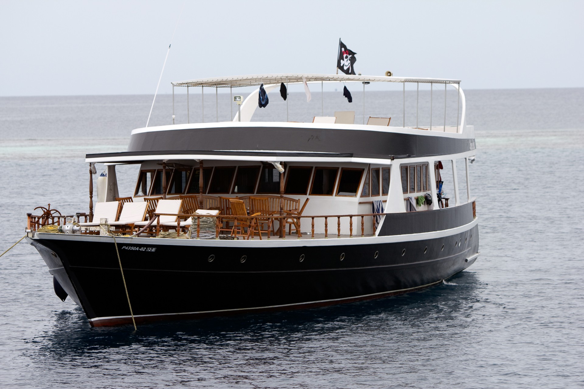black pearl boat maldives free photo