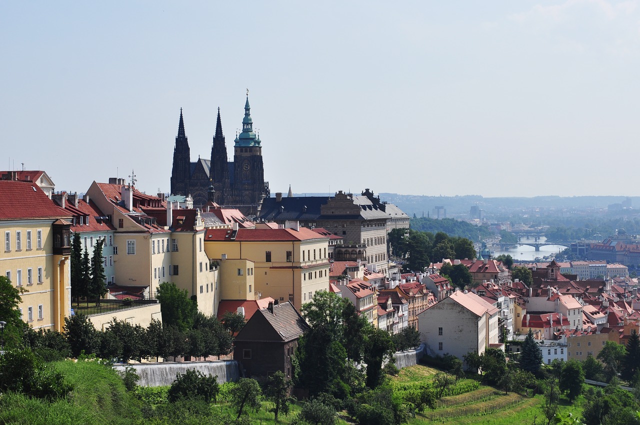 czech prague building free photo