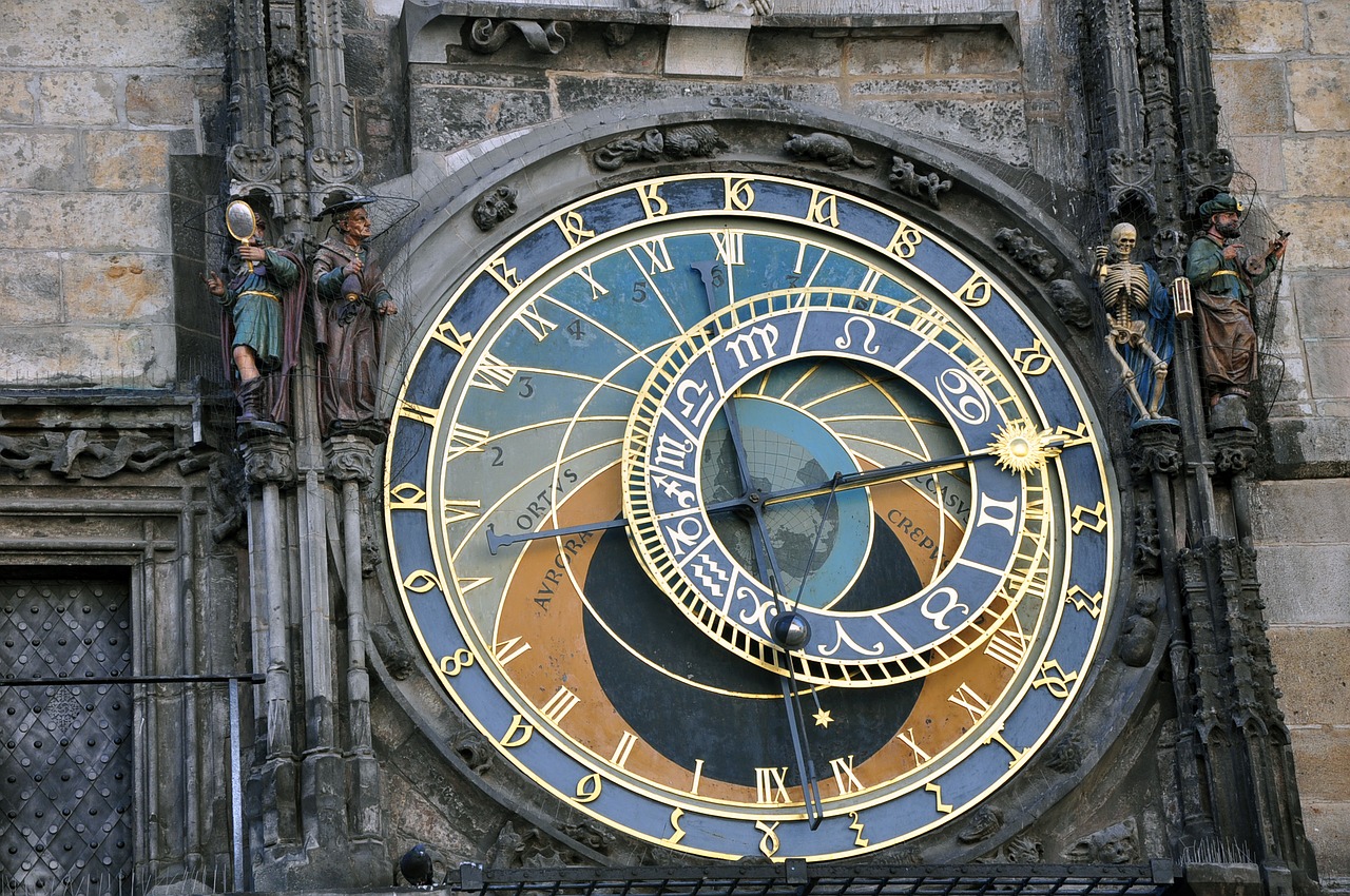 czech prague square time free photo