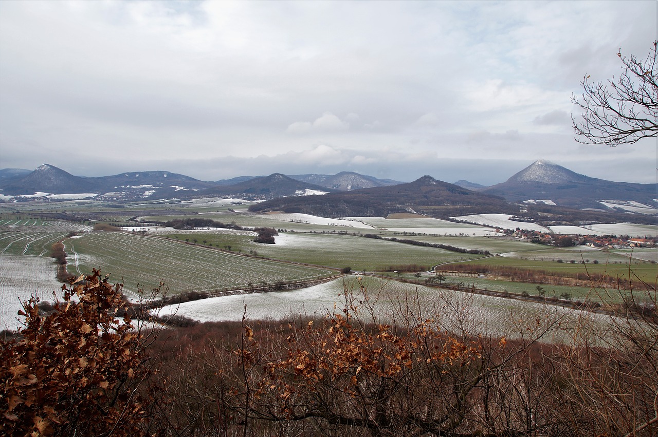 czech  central mountains  landscape free photo
