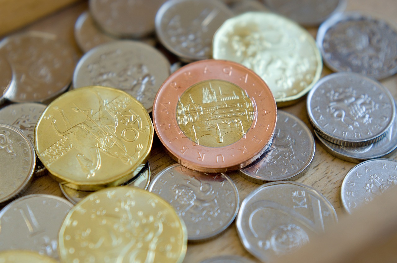 czech coins  coins  crown free photo