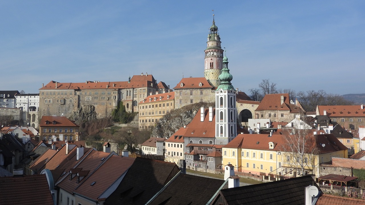 czech krumlov  castle  unesco free photo