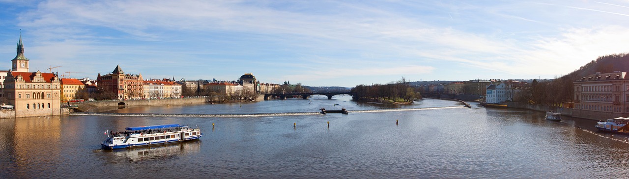 czech republic prague panorama free photo