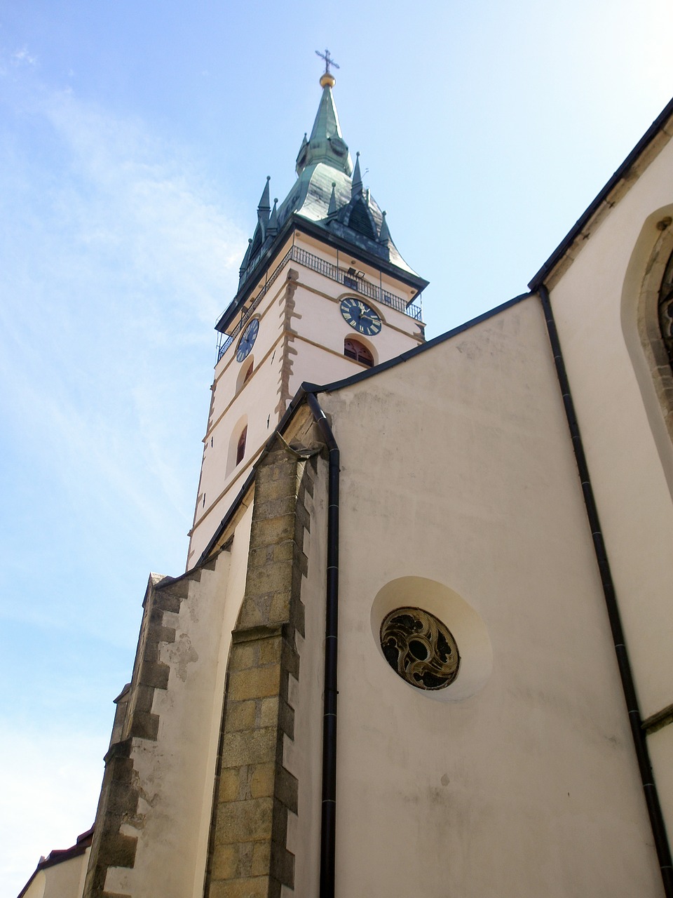czechia  tower  jindřichův hradec free photo