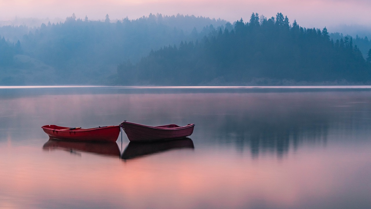 czorsztyńskie lake  dawn  sunrise free photo