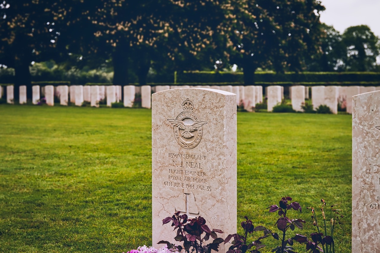 d-day  cemetery  british free photo