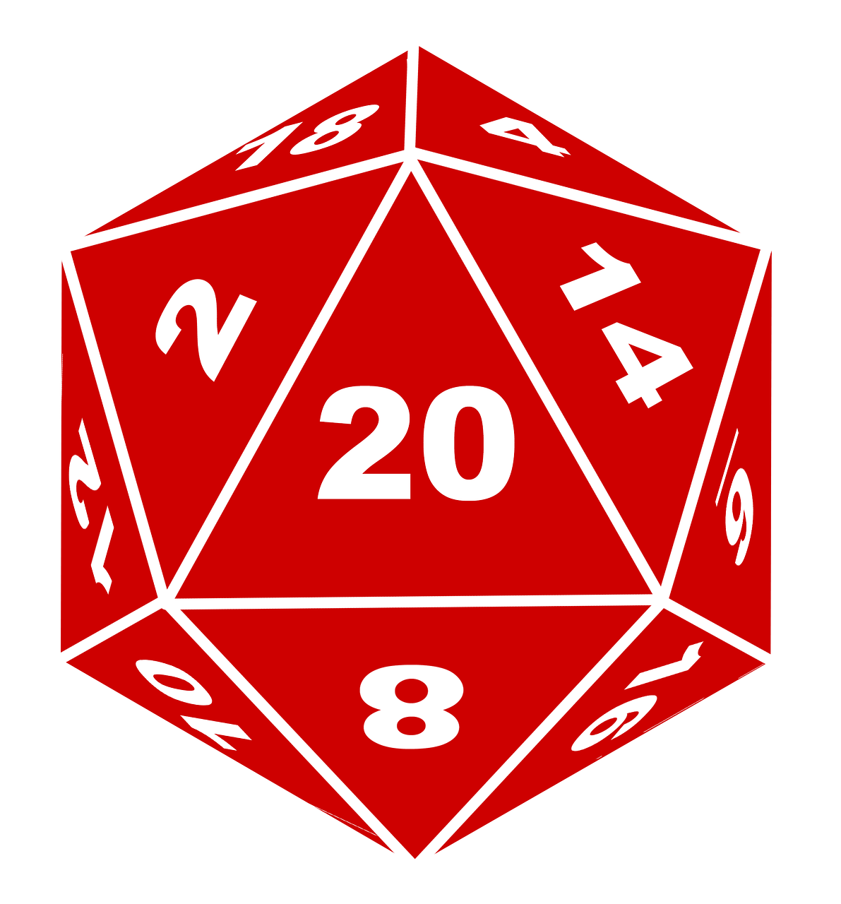 d20 dice dungeons dragons free photo