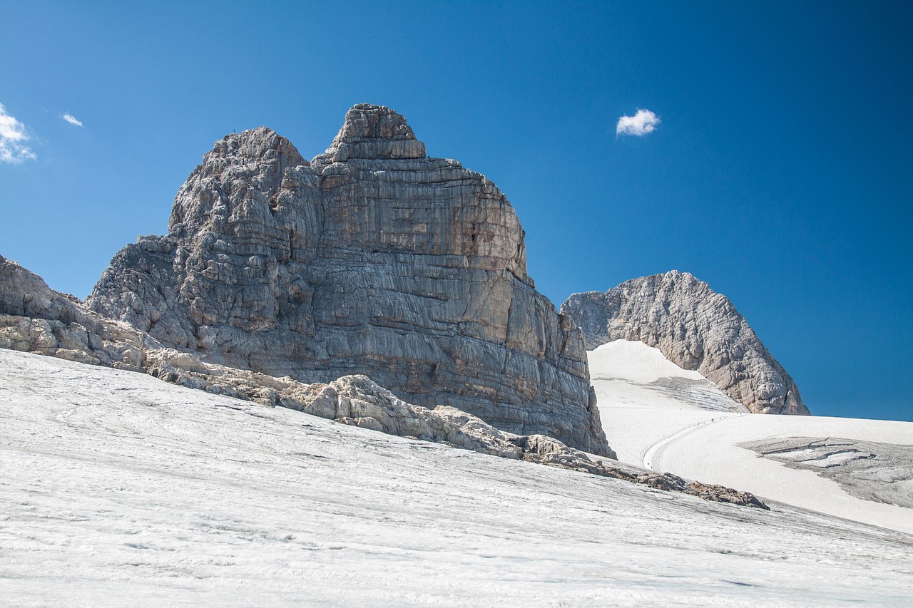 dachstein glacier alpine free photo