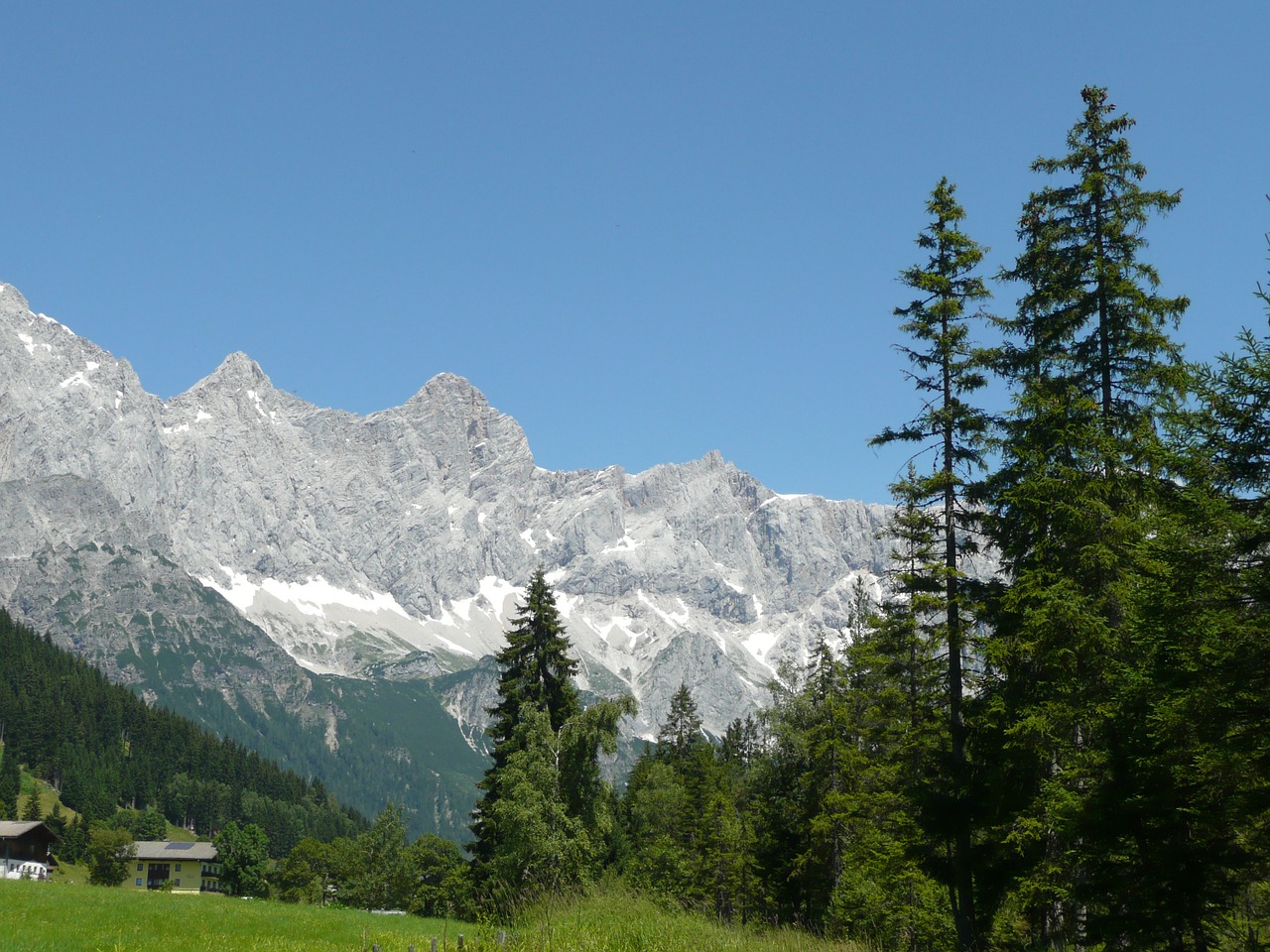 dachstein mountains austria free photo