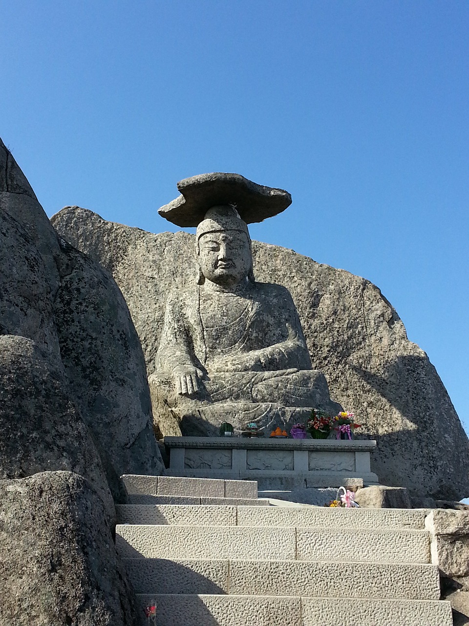 daegu palgongsan gatbawi buddha free photo