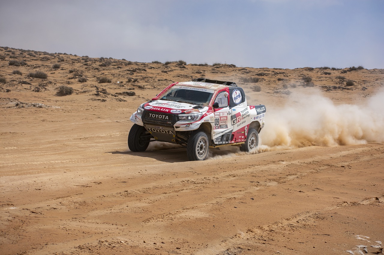 dakar  competition  cars free photo