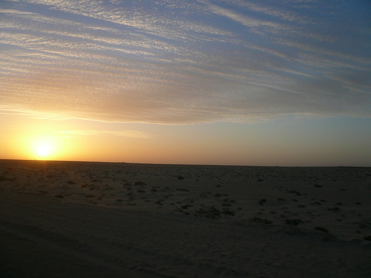 dakhla morocco sunset free photo