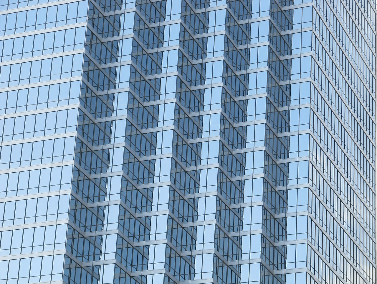 dallas skyscraper glass facade free photo