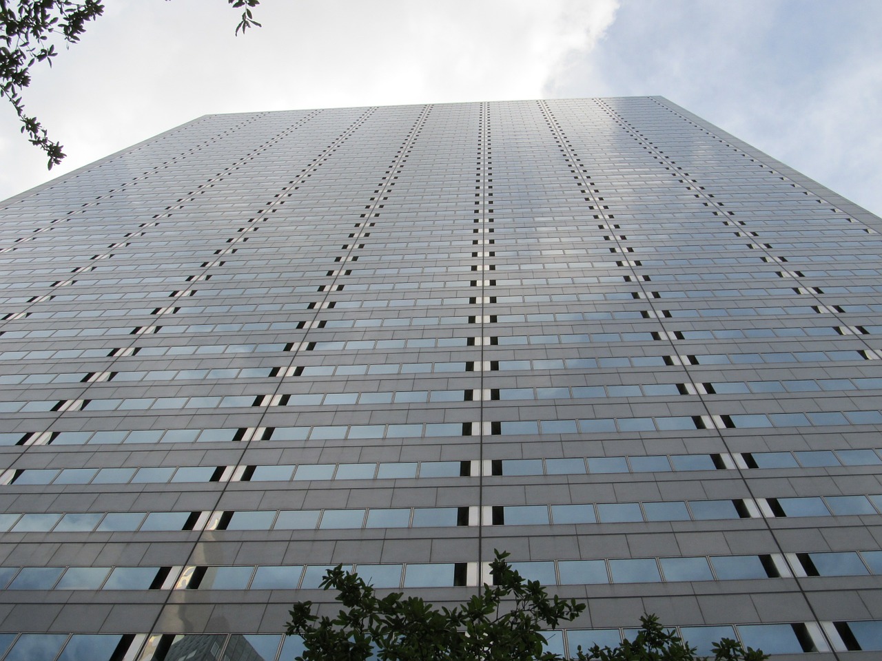 dallas skyscraper glass facade free photo