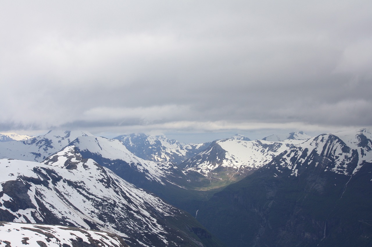 dalsnibba norway mountains free photo