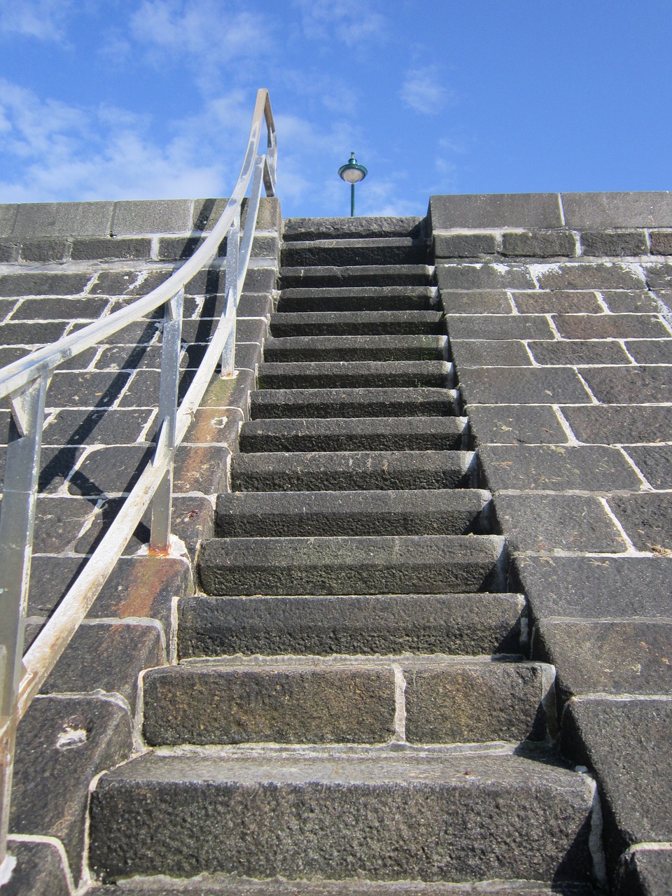 dam stairs saint malo free photo