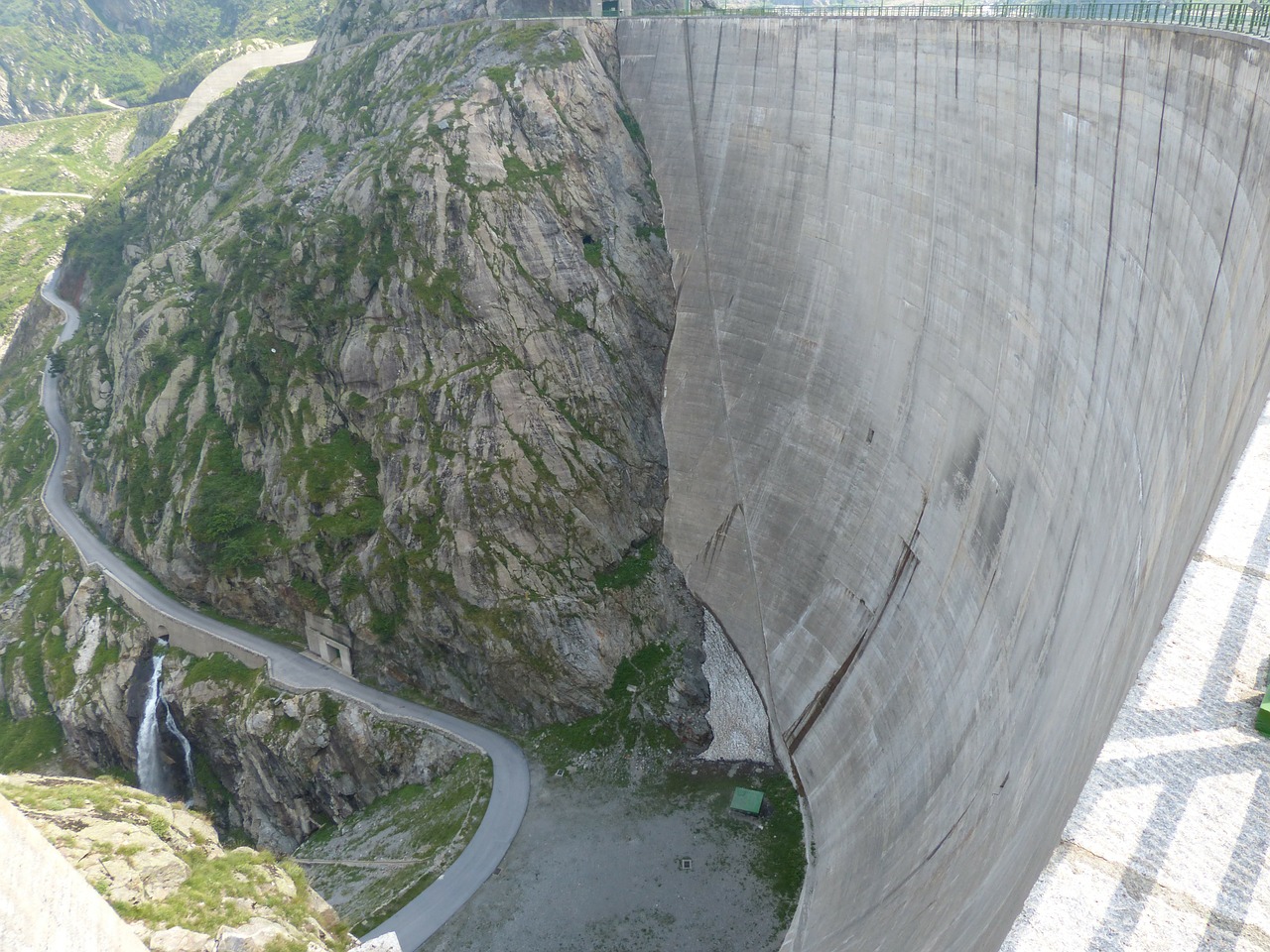 dam energy generation reservoir free photo