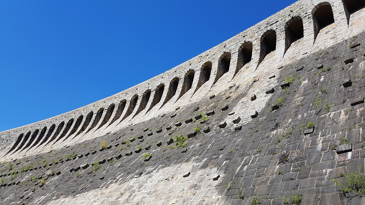 dam architecture building free photo