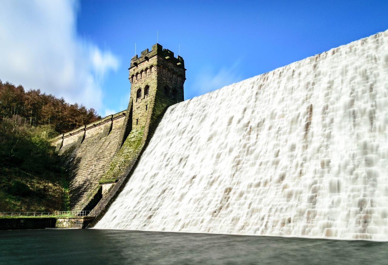 dam wall water free photo