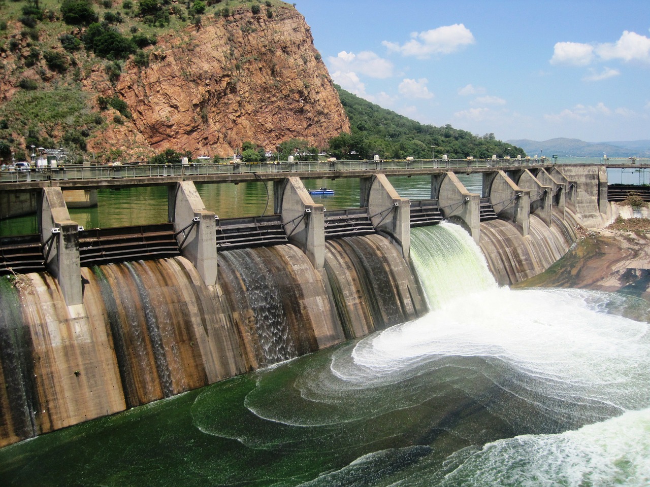 dam water mass free photo