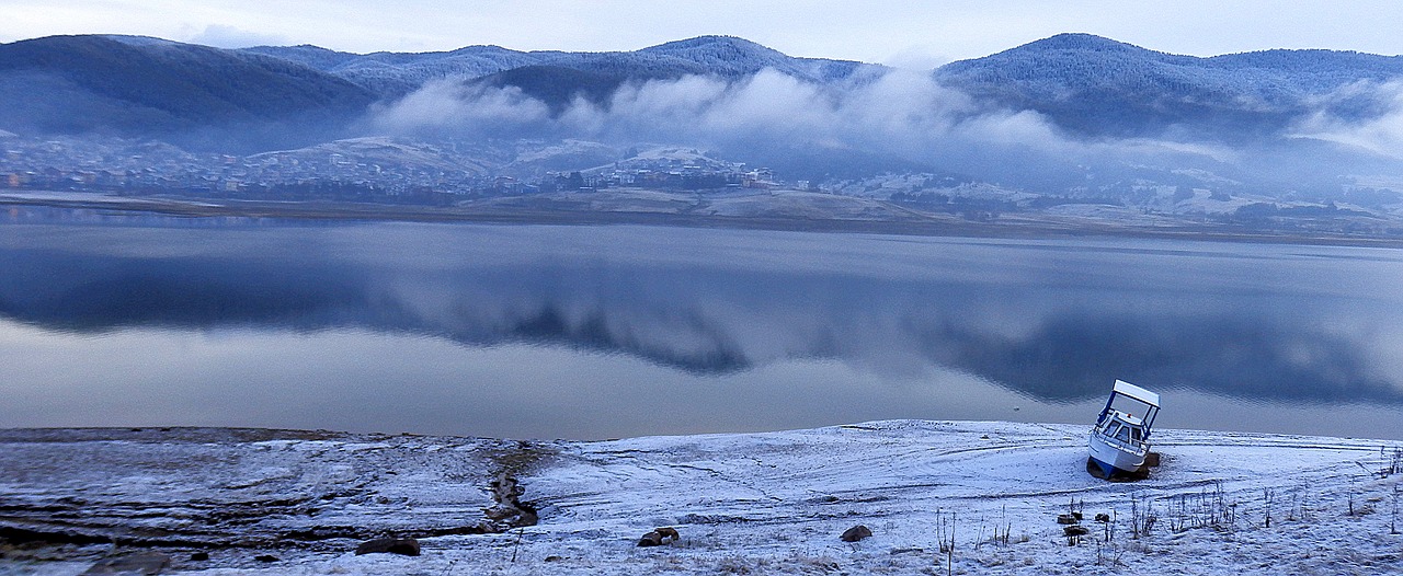 dam blue forest free photo