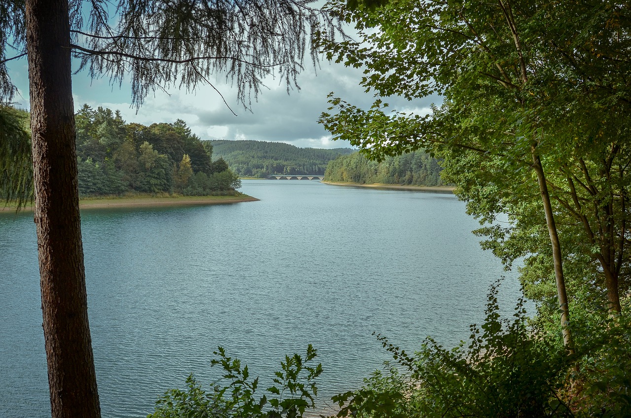 dam  reservoir  lüdenscheid free photo