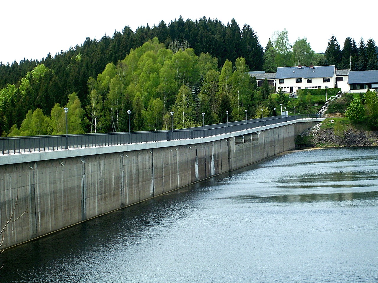 dam reservoir rauschenbach dam free photo