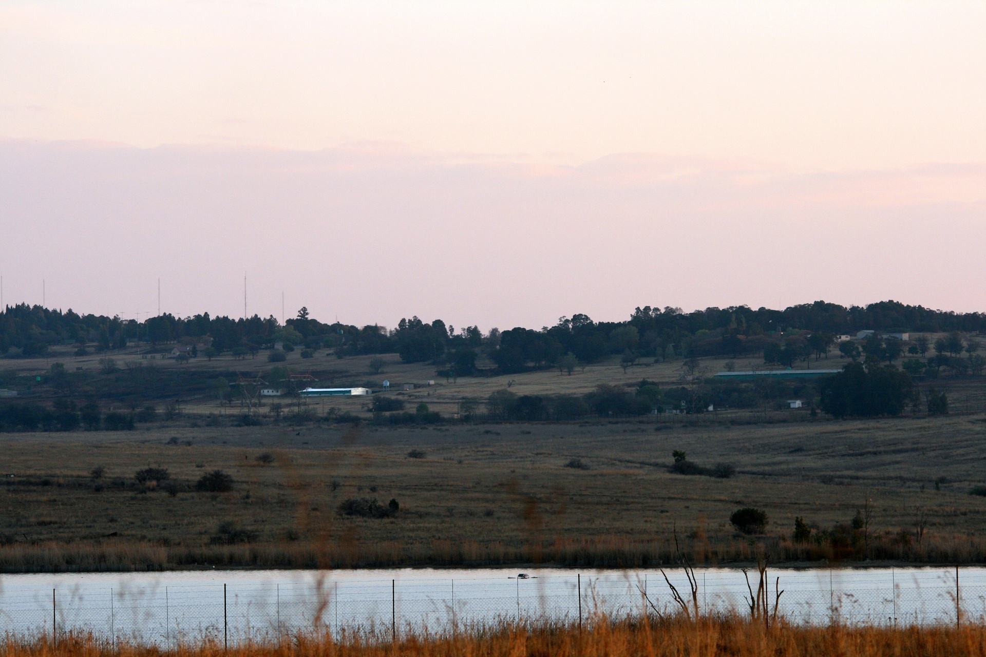 dam water sunset free photo