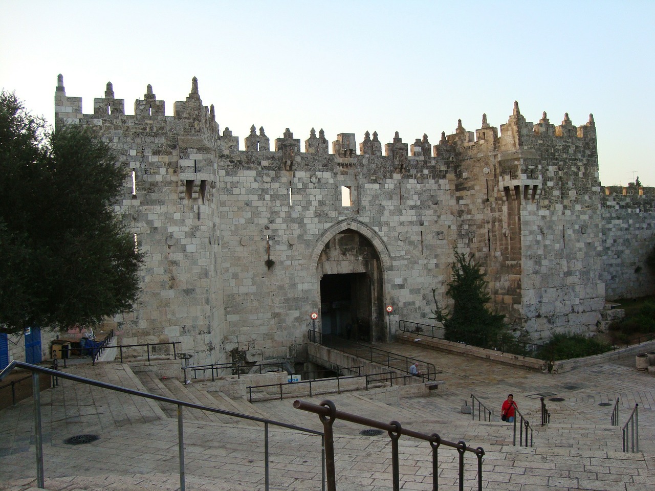 damascus gate jerusalem gate free photo