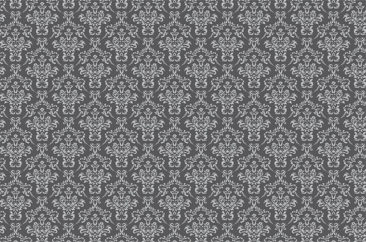 damask pattern background free photo