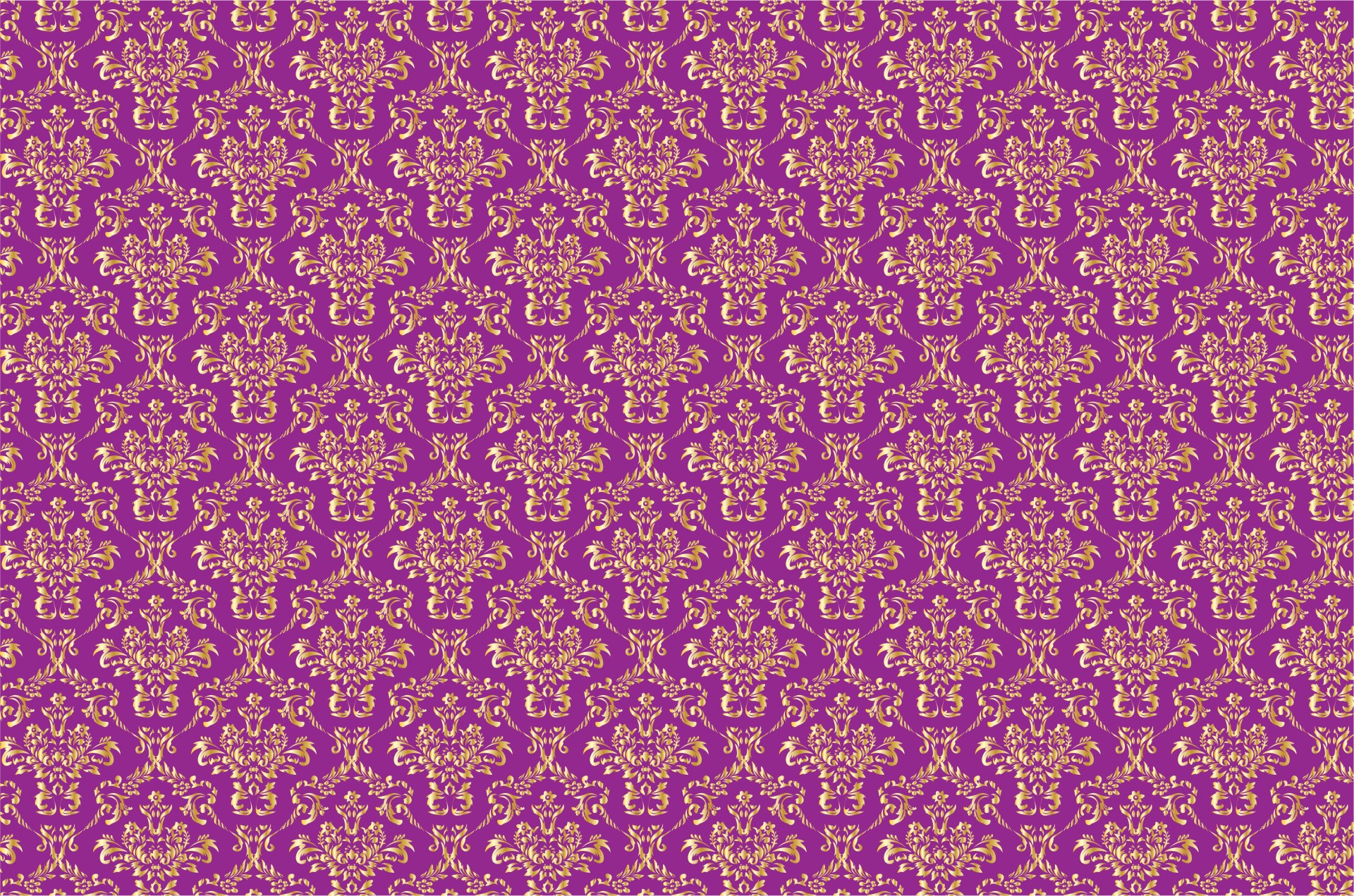 damask gold purple free photo