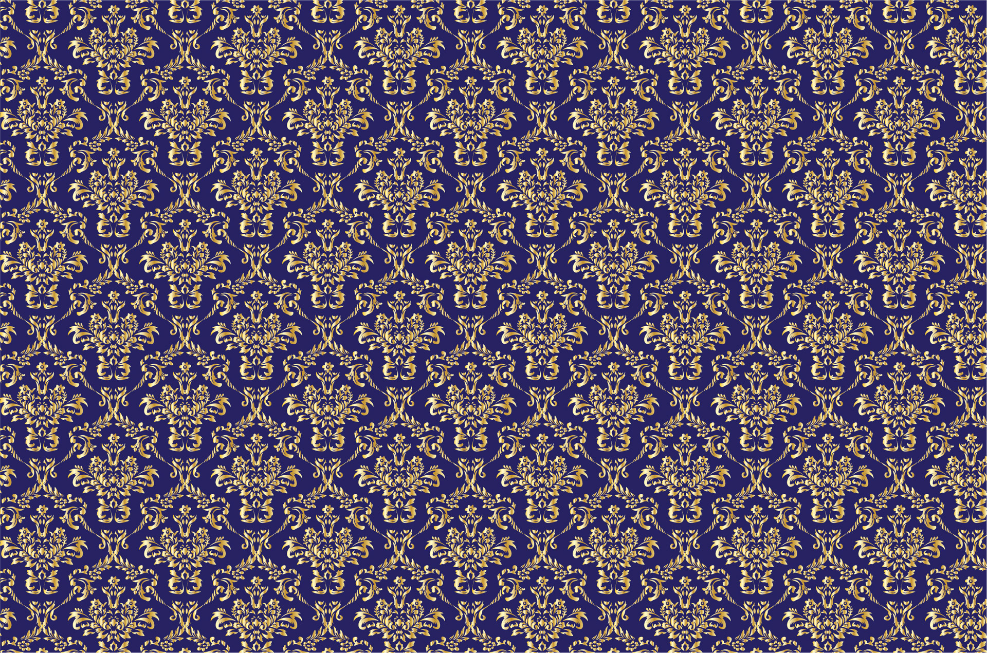 damask gold pattern free photo