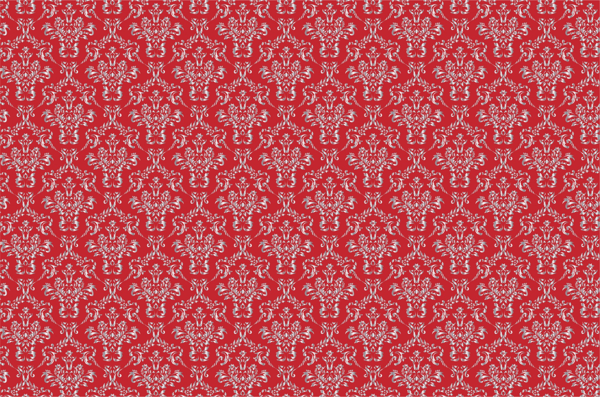 damask pattern red free photo