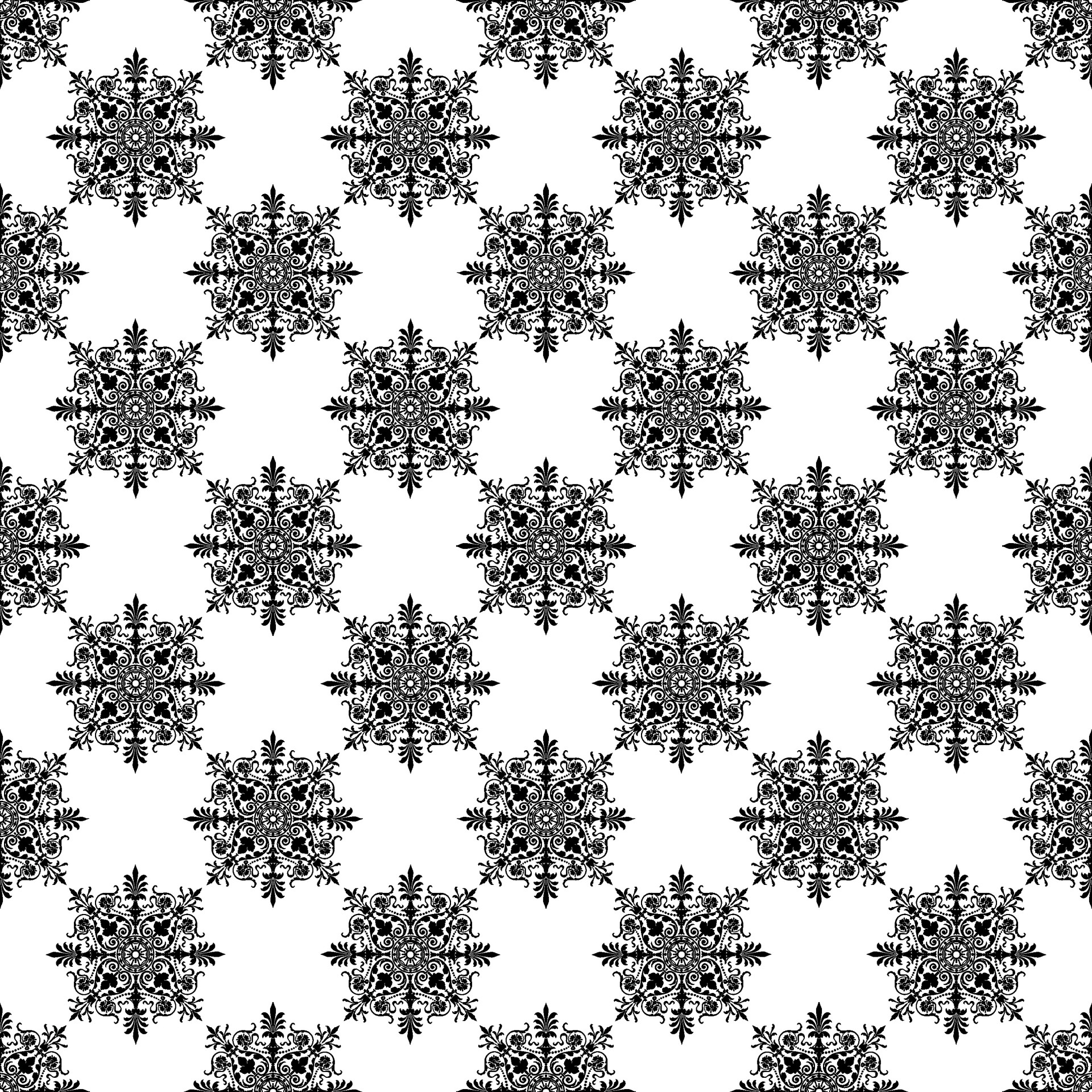 damask pattern ornament free photo