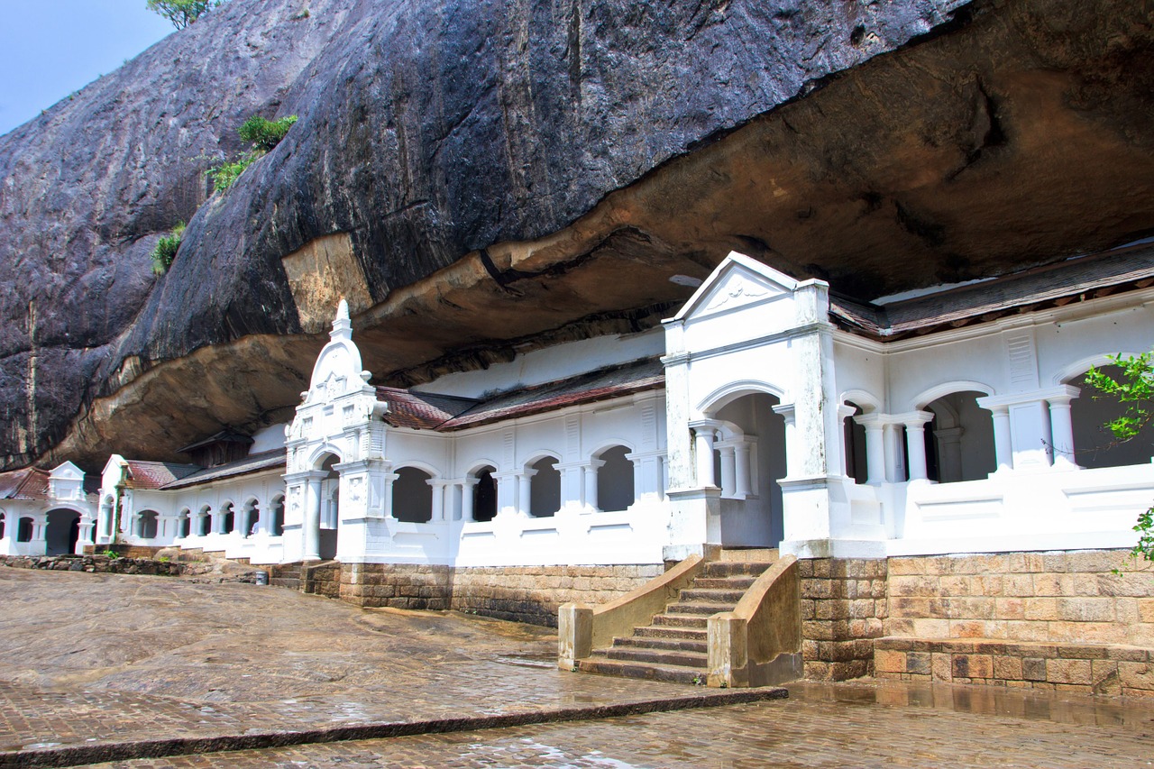 dambulla sri lanka temple free photo