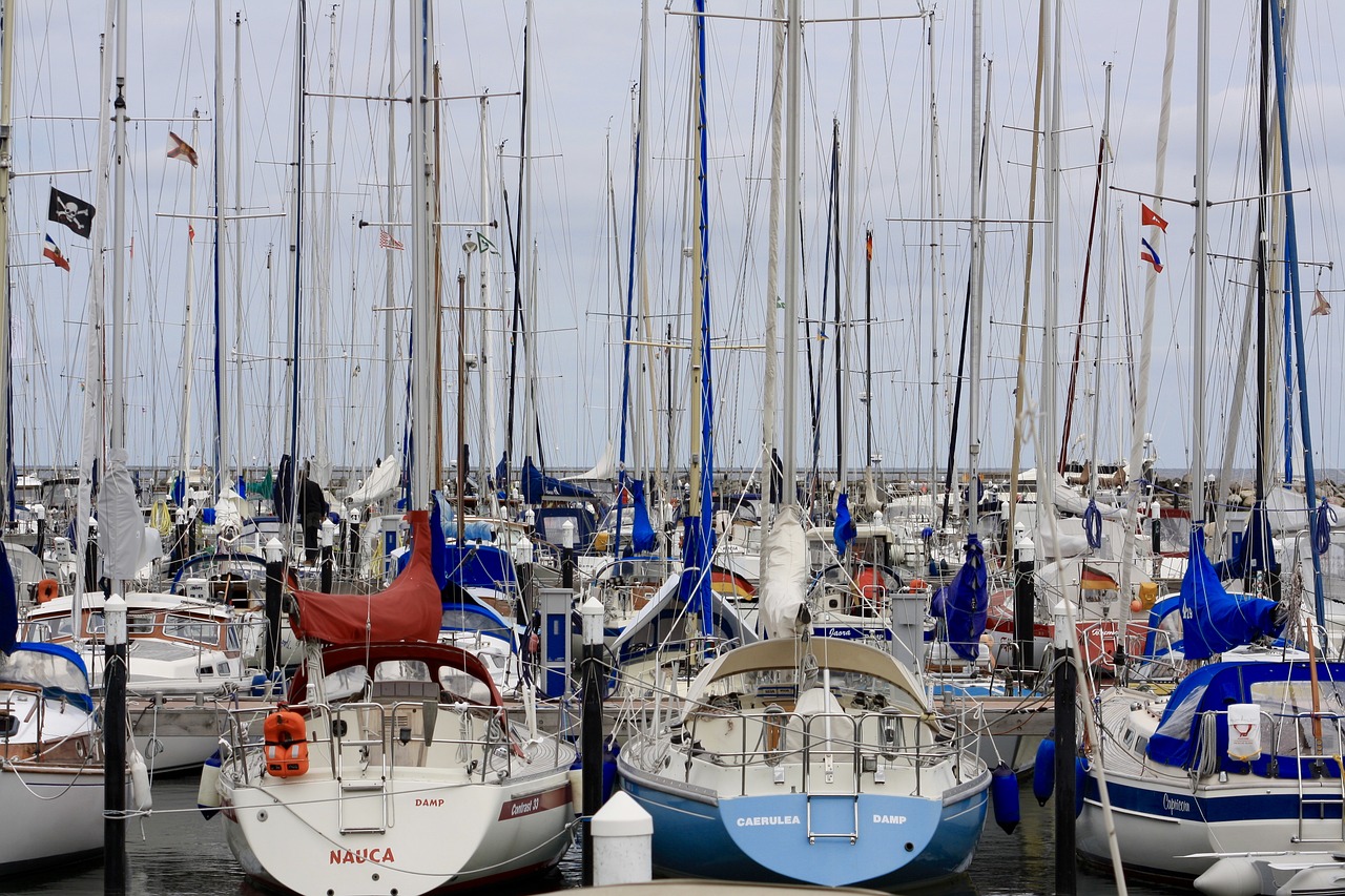 damp port baltic sea free photo