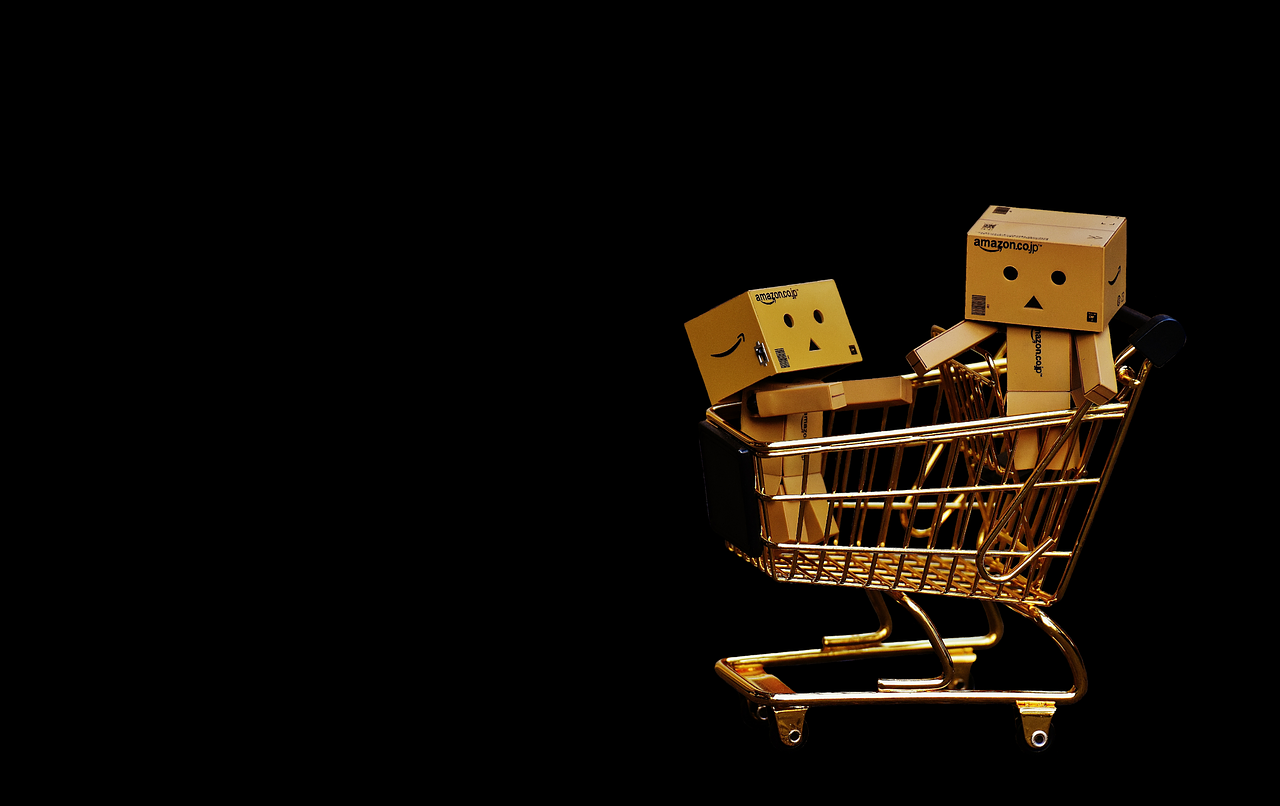 danbo figures shopping cart free photo