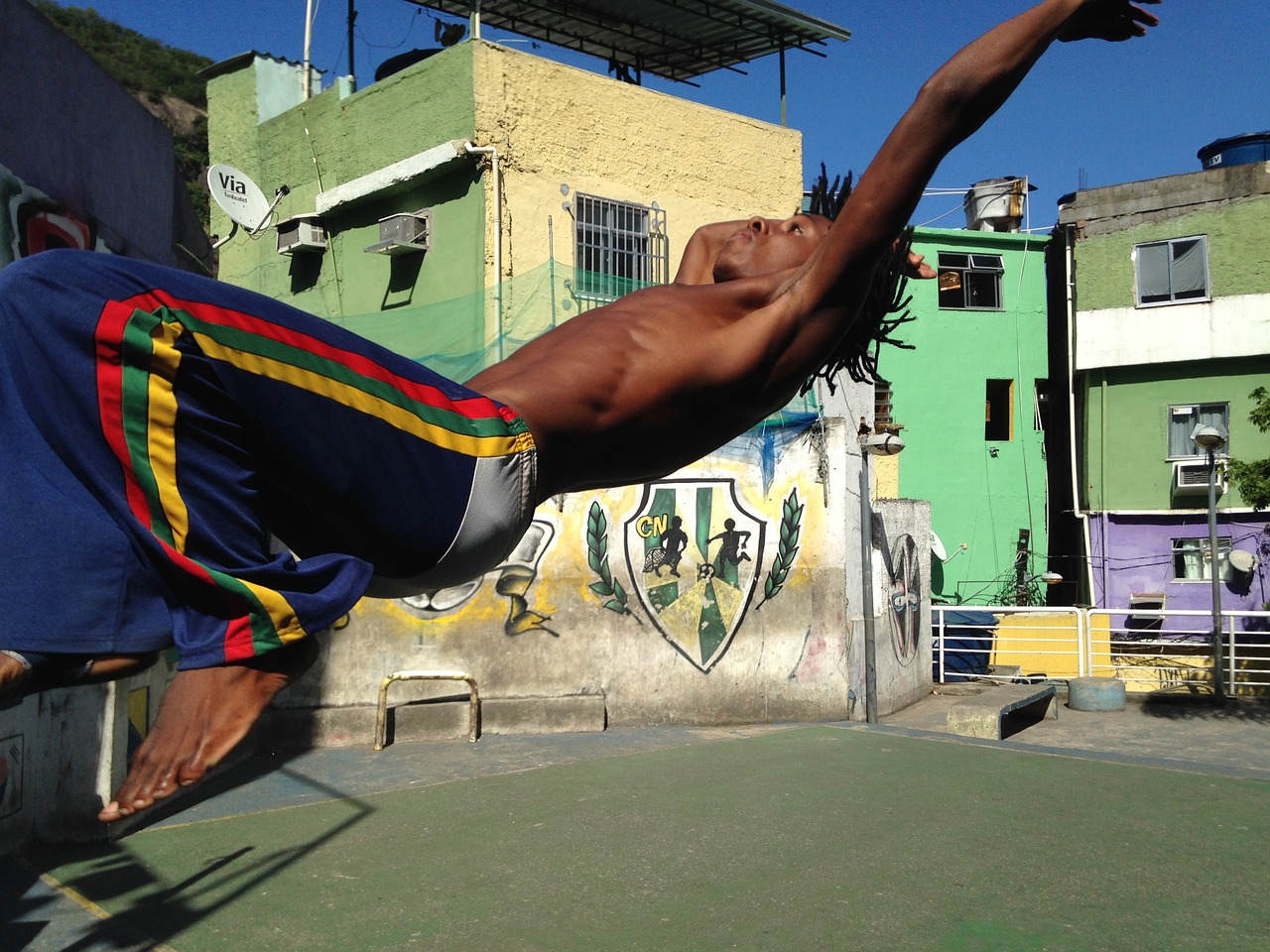 dance capoeira favela free photo