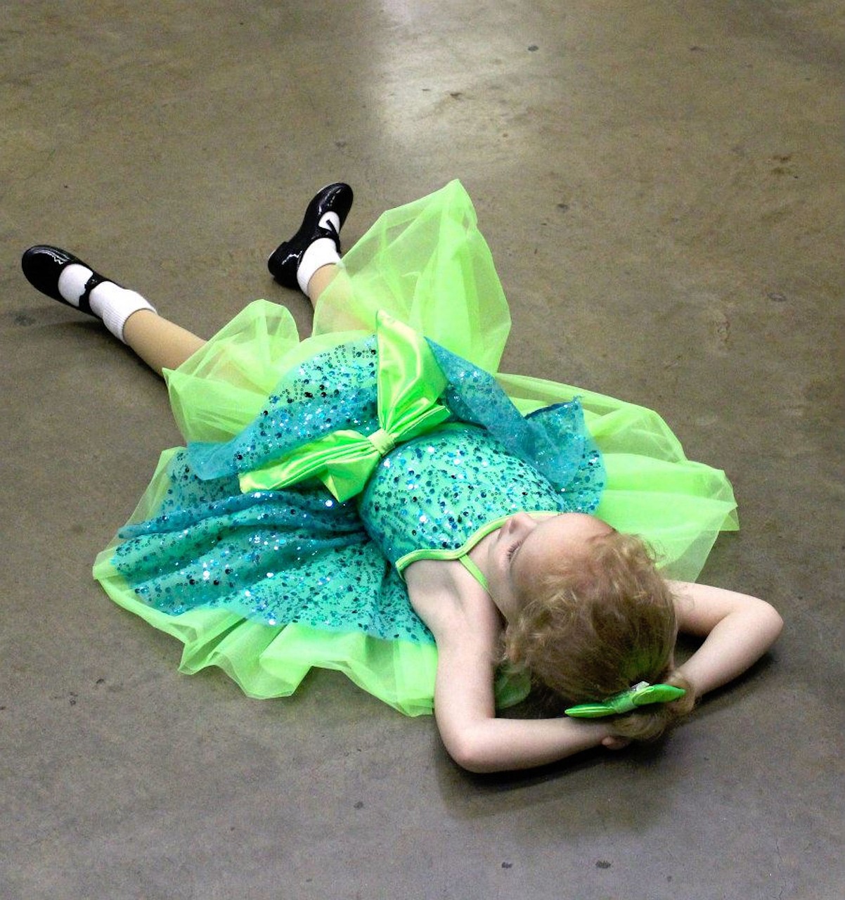 dance recital worn out free photo