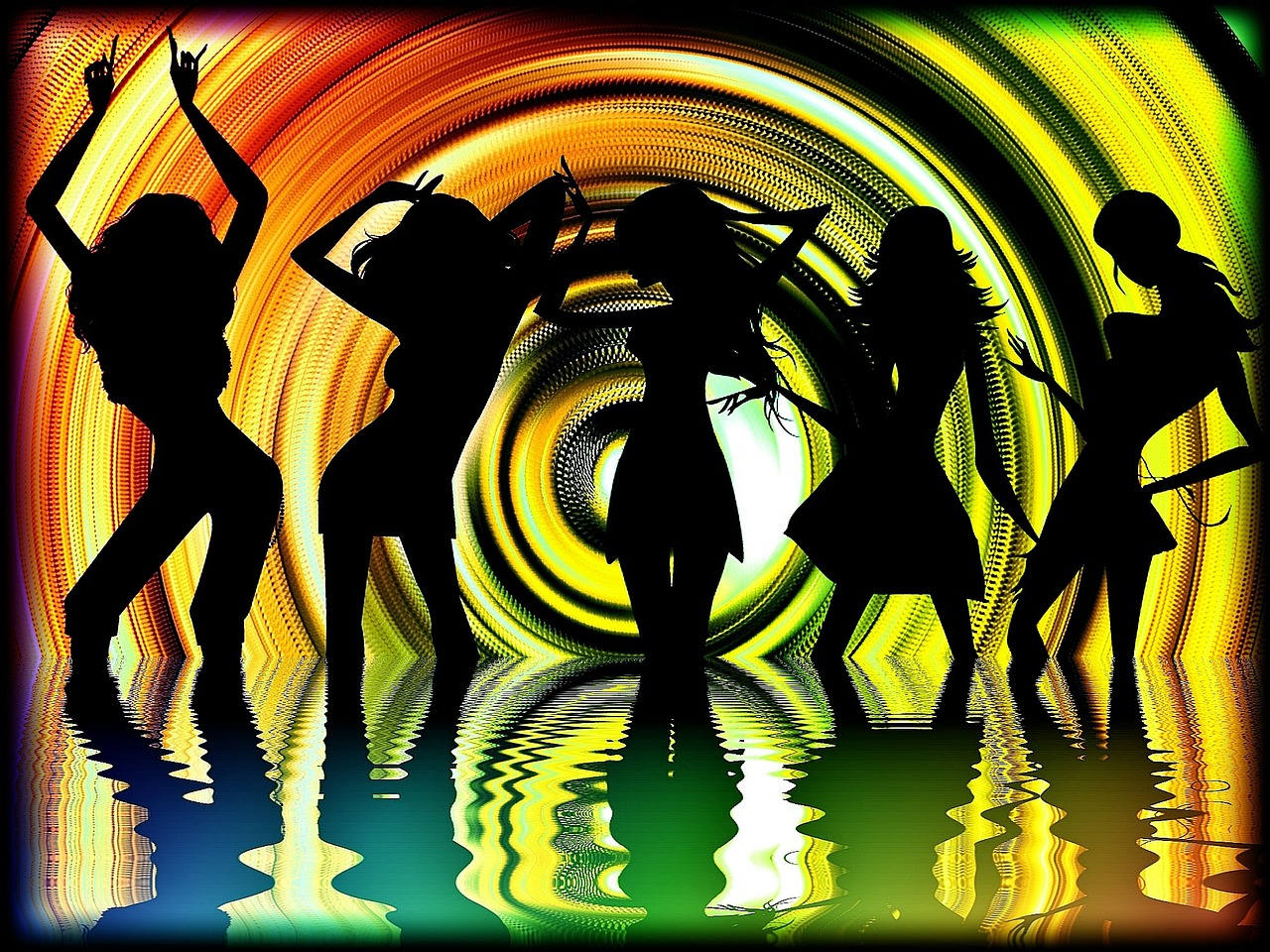 dance silhouette music free photo